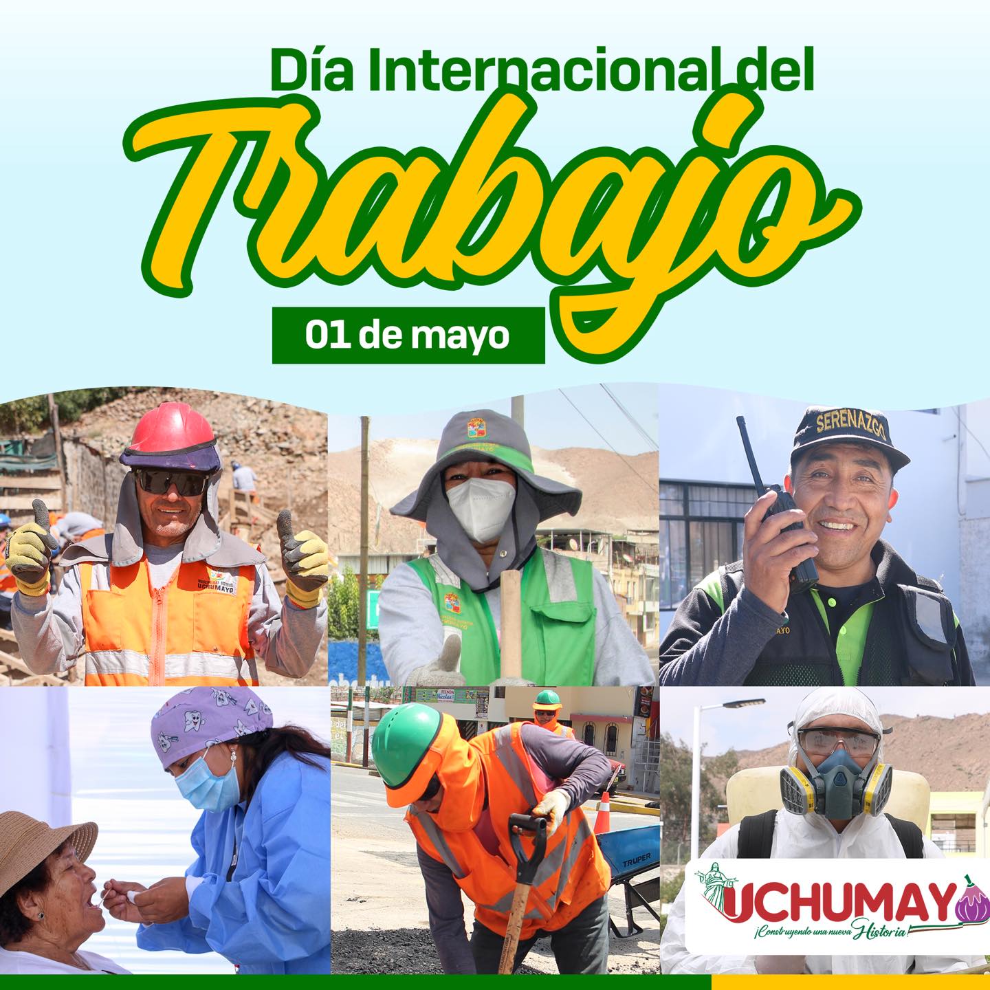 ¡Feliz día del Trabajador!