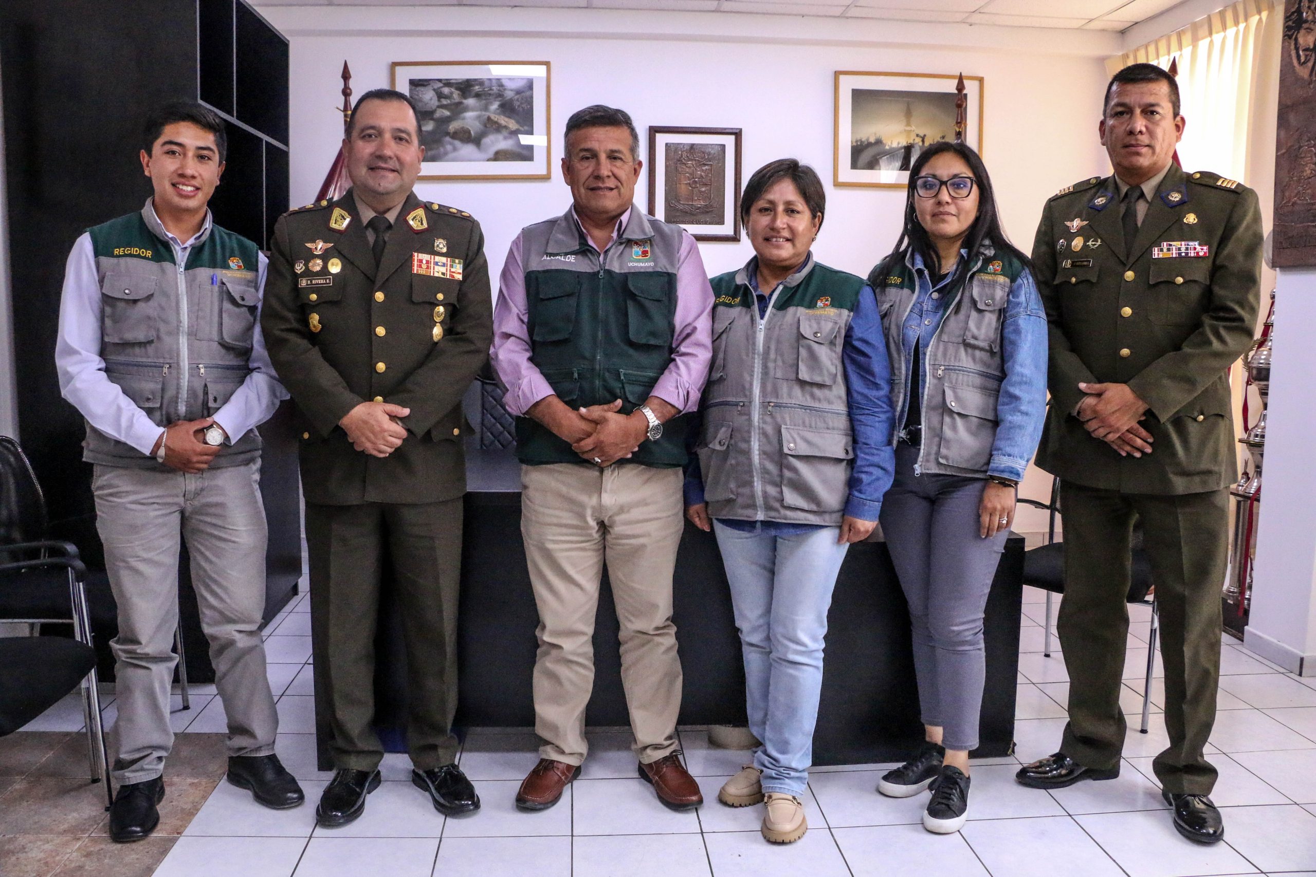 La Municipalidad de Uchumayo y el Ejército Peruano trabajan en conjunto