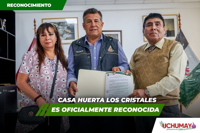 CASA HUERTA LOS CRISTALES ES OFICIALMENTE RECONOCIDA