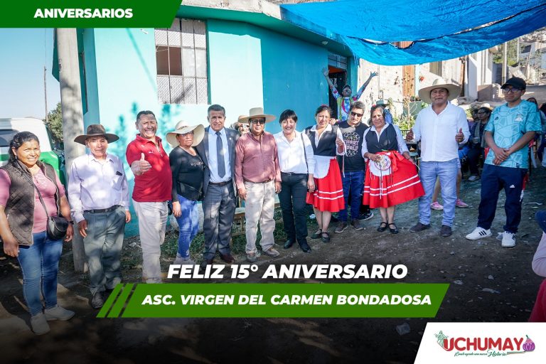 ¡Feliz Aniversario Asociación Virgen del Carmen Bondadosa!