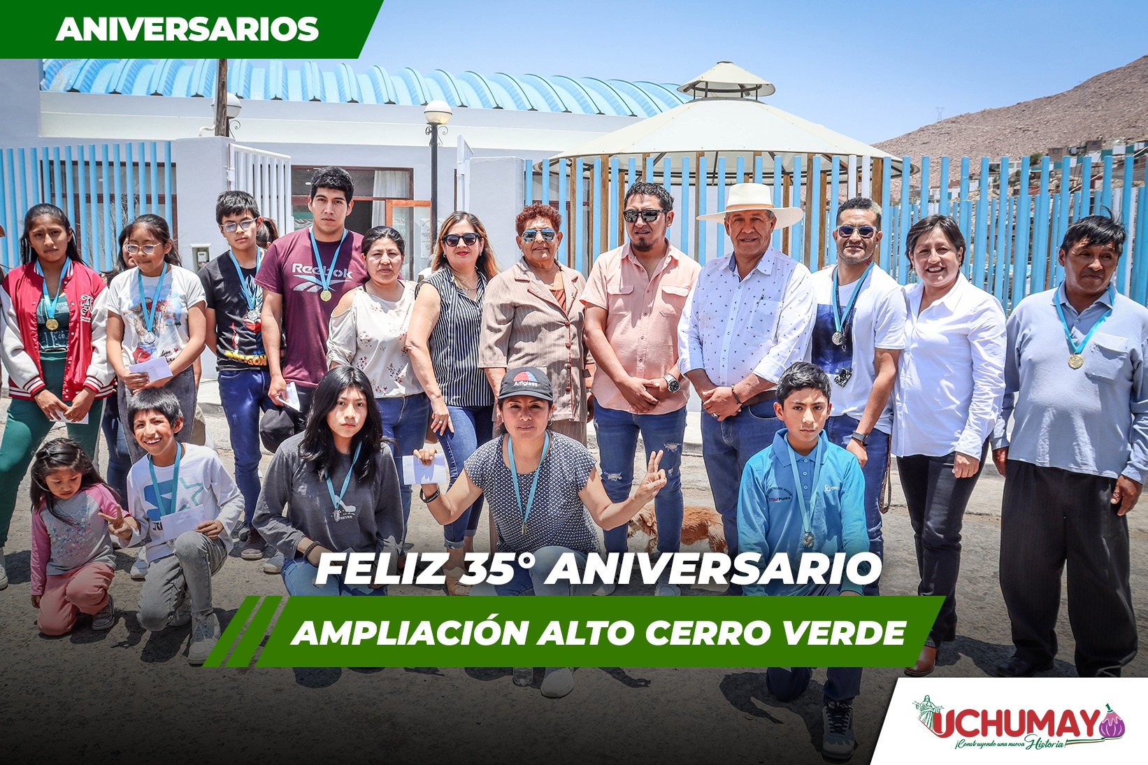 Ampliación Alto Cerro Verde, cumplió su 35° Aniversario de Fundación