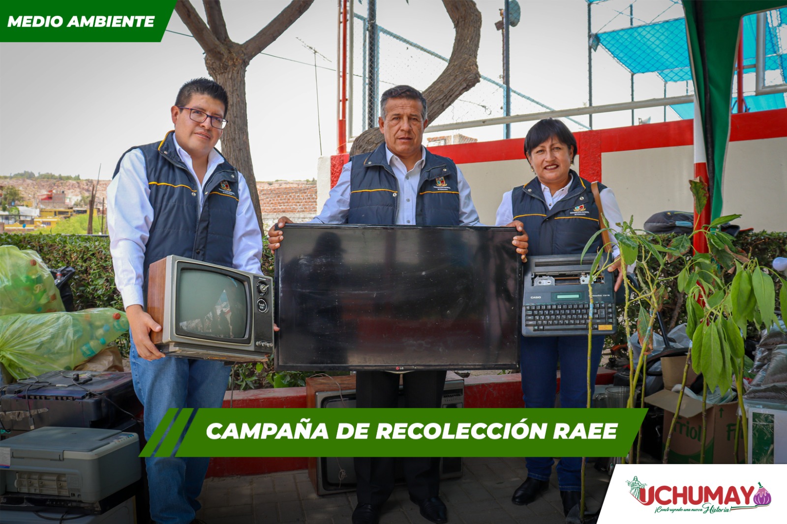 Campaña de Recolección de Residuos de Aparatos Eléctricos y Electrónicos (RAEE)