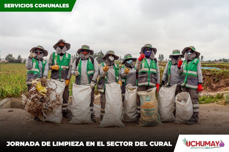 Limpieza en el sector El Cural – Lateral 7