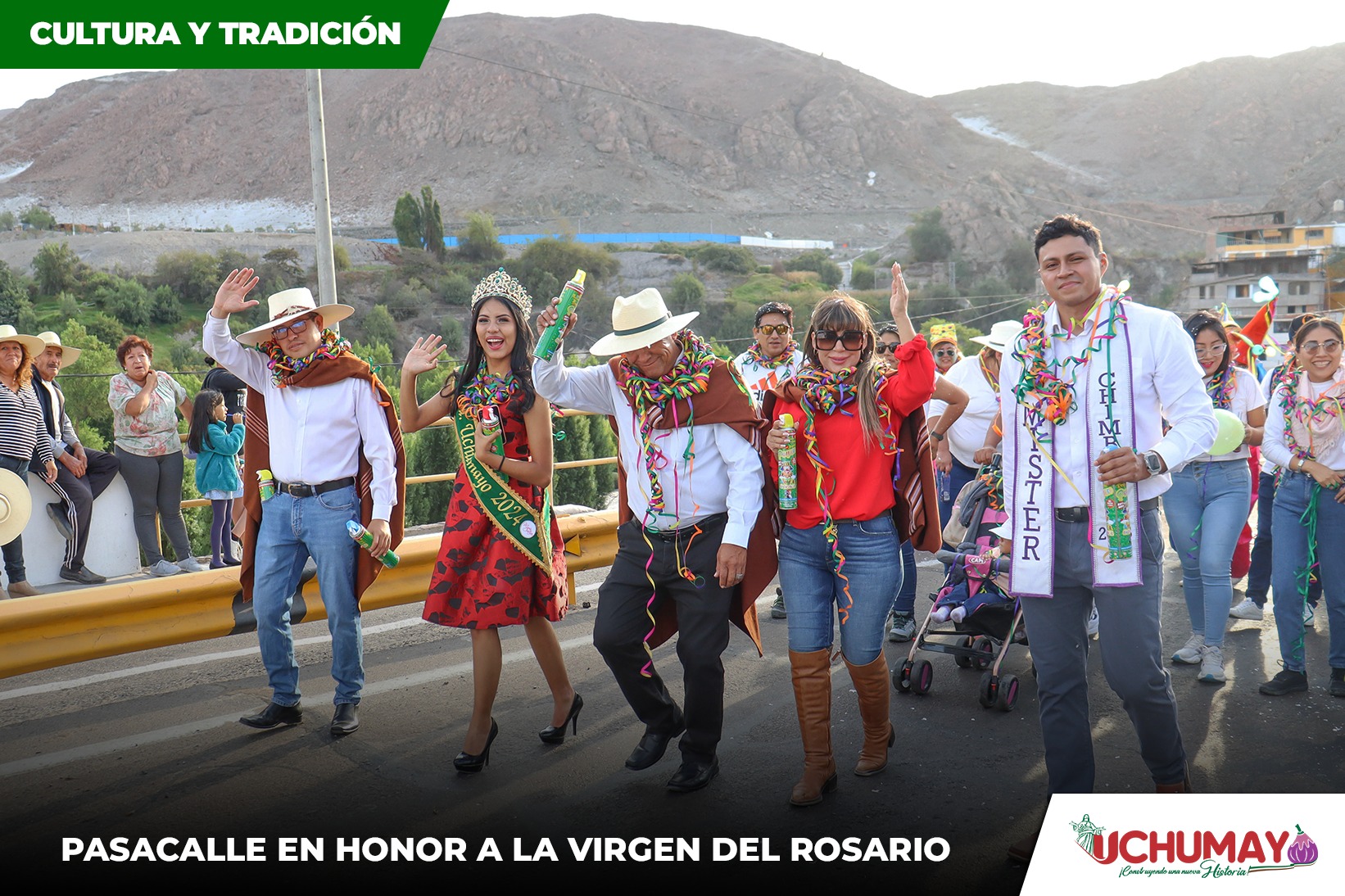 Pasacalle en honor a la Virgen del Rosario