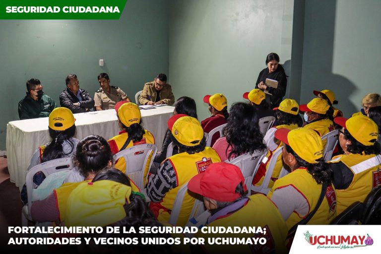 Reunión de temas relacionados con la seguridad en el distrito