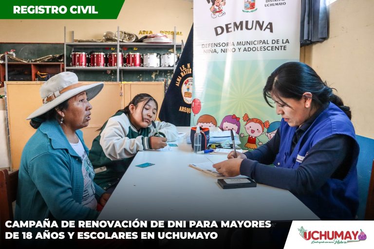 ¡Campaña de Renovación de DNI!