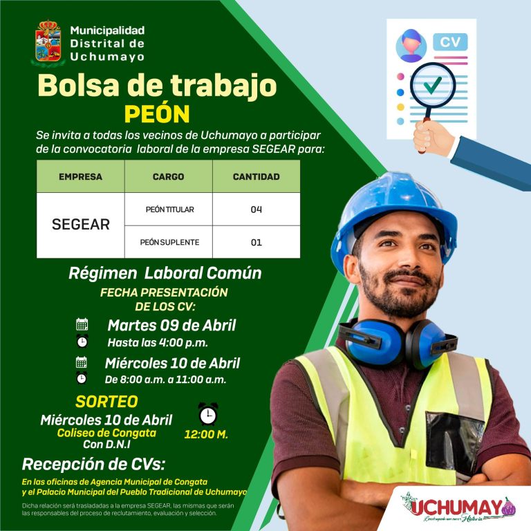 #AtenciónVecinos  ¡Oportunidad laboral!