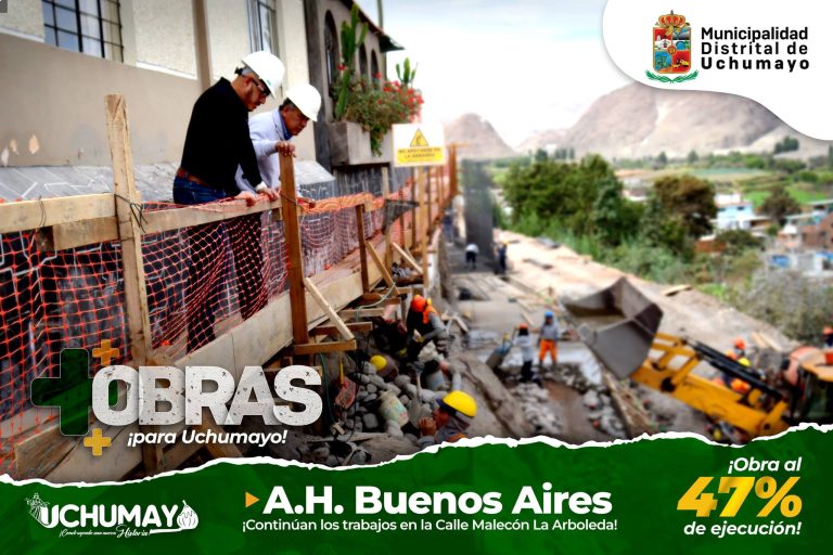 #MásObrasParaUchumayo | ¡Más progreso y desarrollo!