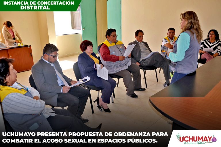 ¡Uchumayo Presenta Propuesta de Ordenanza para Combatir el Acoso Sexual en Espacios Públicos!