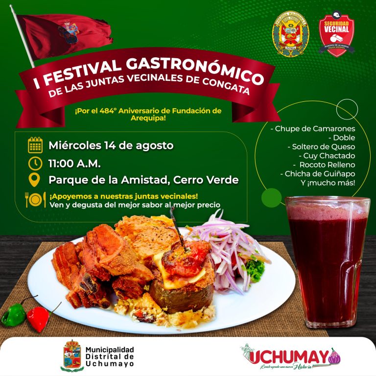 ¡I Festival Gastronómico de las JJ.VV. de Congata!