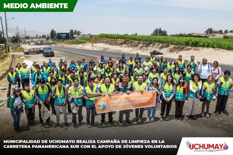 #EnUchumayoNoParamos | ¡Distrito limpio y cuidado!