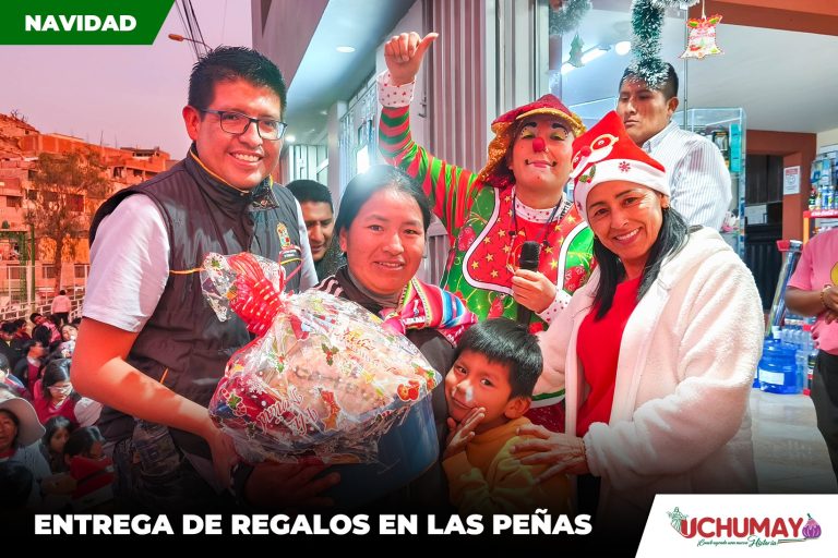 ¡Navidad llena de sonrisas en Las Peñas!