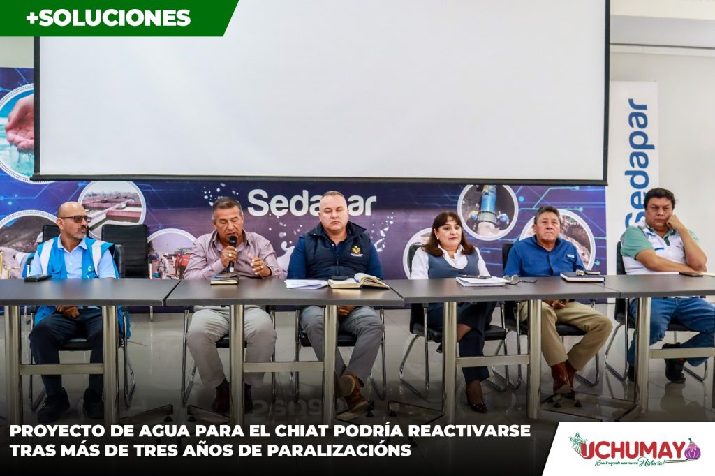 ¡Reactivamos el cambio: el CHIAT merece agua y futuro!