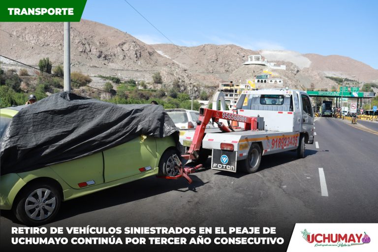 Recuperación de espacios públicos en el peaje de Uchumayo