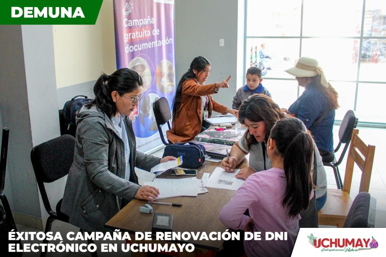 ¡Exitosa campaña de DNI Electrónico!