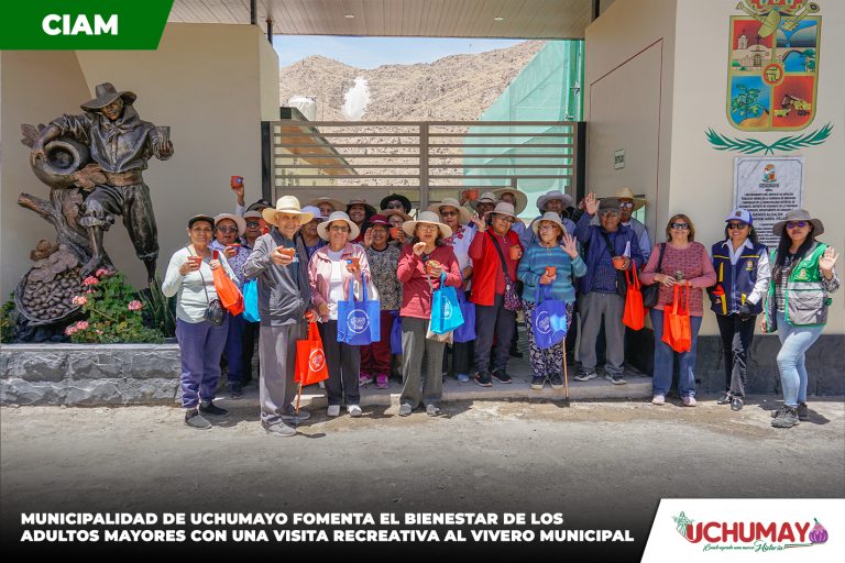¡Sembrando bienestar con nuestros adultos mayores !