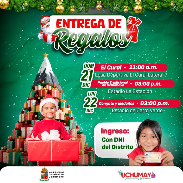 ¡La Navidad se vive con alegría en Uchumayo!